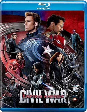 Captain America: Civil War (2016) Dual Audio Hindi 480p BluRay 500MB Full Movie Download