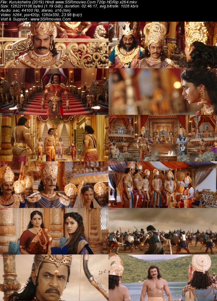 Kurukshetra (2019) Hindi 480p HDRip x264 500MB Full Movie Download