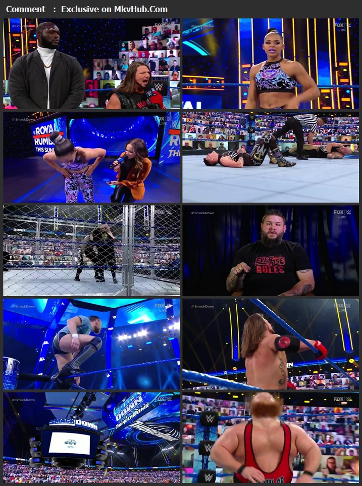WWE Friday Night SmackDown 29 January 2021 720p WEBRip 750MB Download