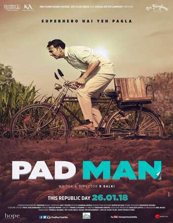 Pad Man (2018) Hindi 480p BluRay x264 400MB Full Movie Download