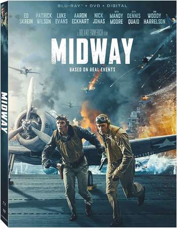 Midway (2019) Dual Audio Hindi 480p BluRay x264 450MB ESubs Full Movie Download