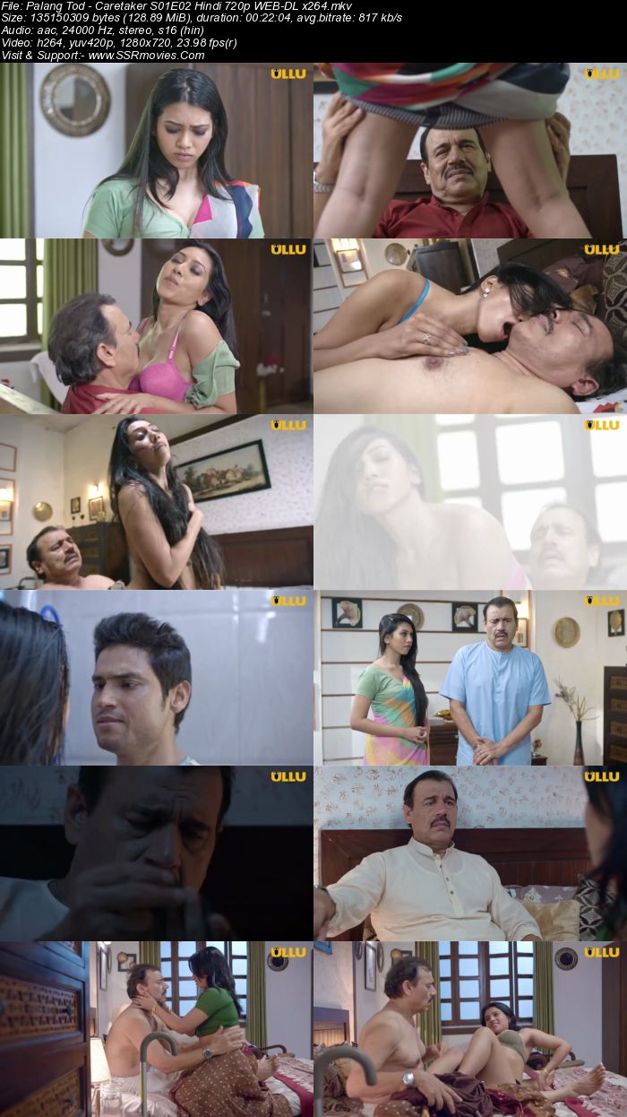 Palang Tod (Caretaker) 2020 Hindi S01 ULLU 720p WEB-DL 250MB Download