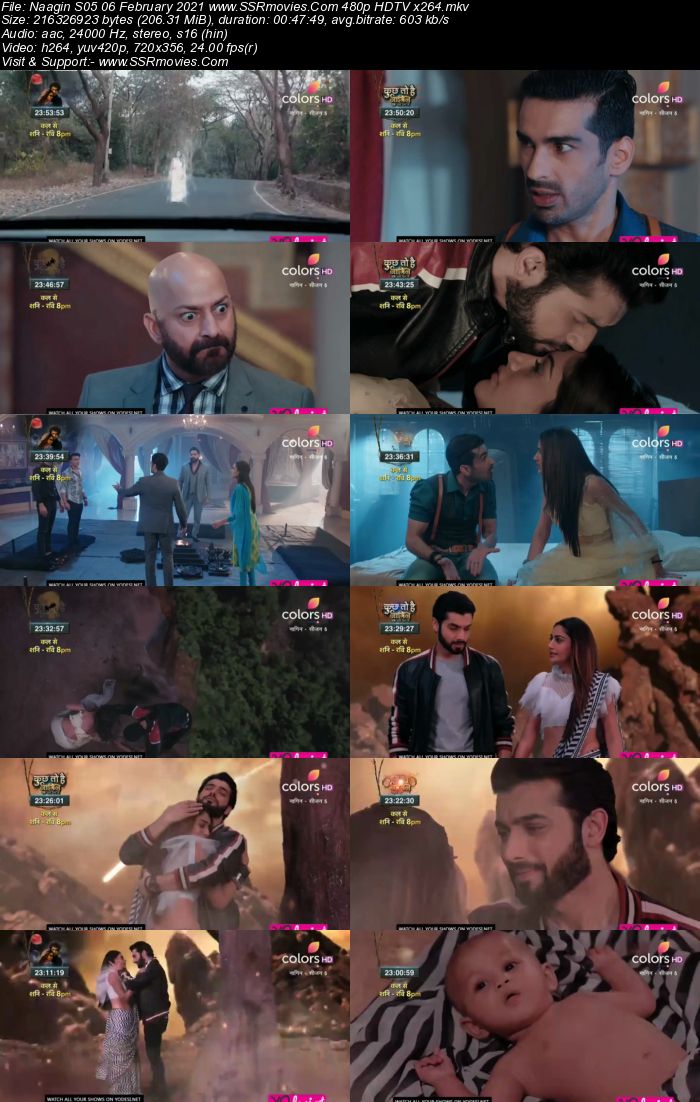 Naagin S05 6th February 2021 HDTV 480p 720p 200MB Download