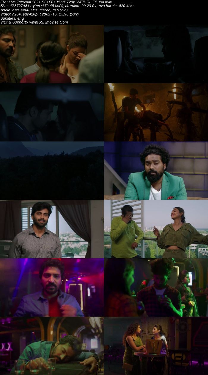 Live Telecast (2021) S01 Complete Hindi 720p WEB-DL 1.3GB ESubs Download