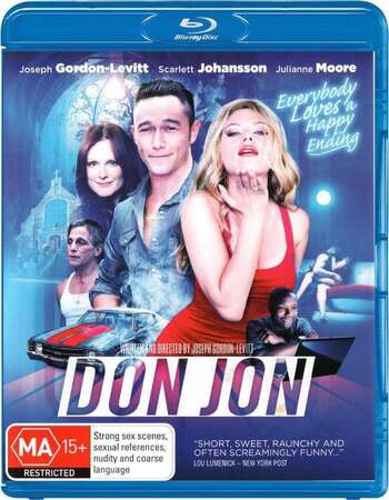 Don Jon (2013) Hindi 720p BluRay x264 850MB Full Movie Download