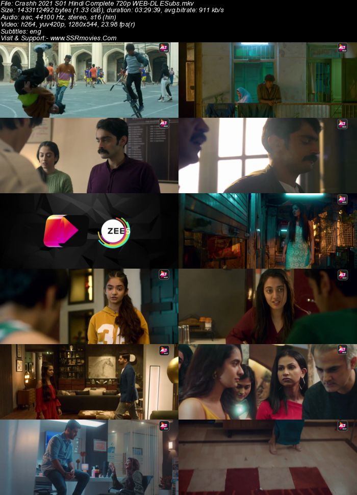 Crashh (2021) S01 Complete Hindi 720p 480p WEB-DL x264 1.3GB ESubs Download