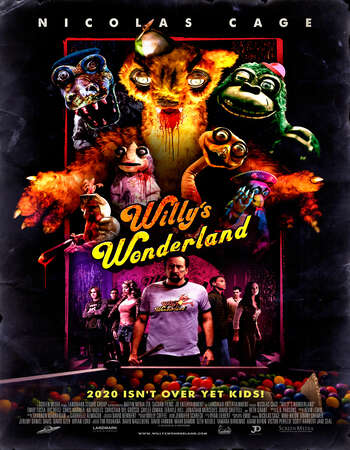 Willy's Wonderland (2021) English 480p WEB-DL x264 250MB ESubs Full Movie Download