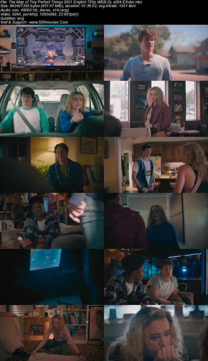 The Map of Tiny Perfect Things (2021) English 480p WEB-DL 300MB ESubs Full Movie Download