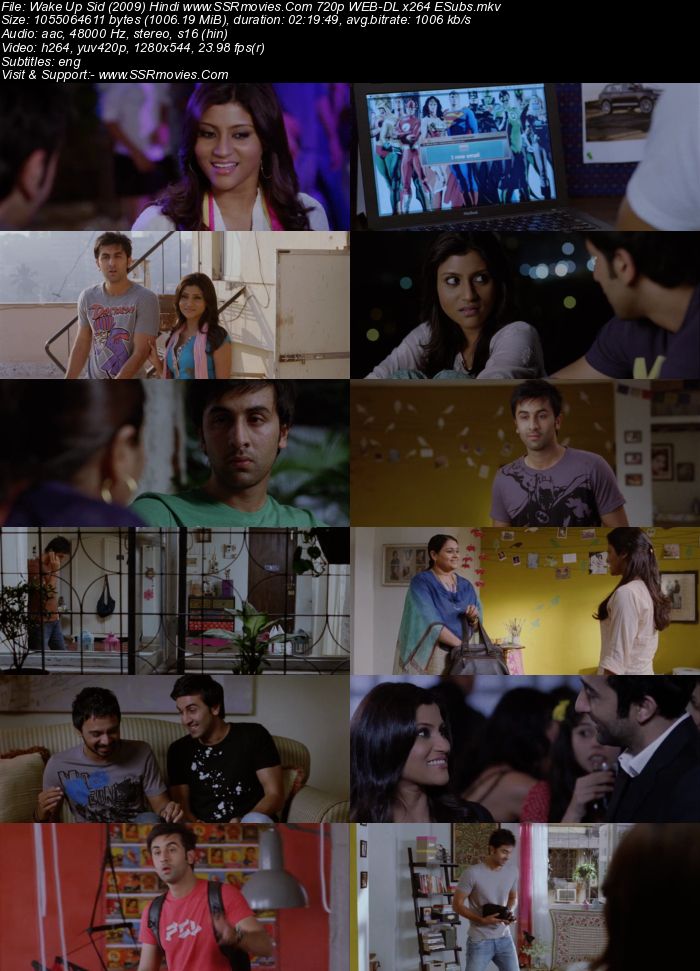 Wake Up Sid (2009) Hindi 720p WEB-DL x264 1GB Full Movie Download