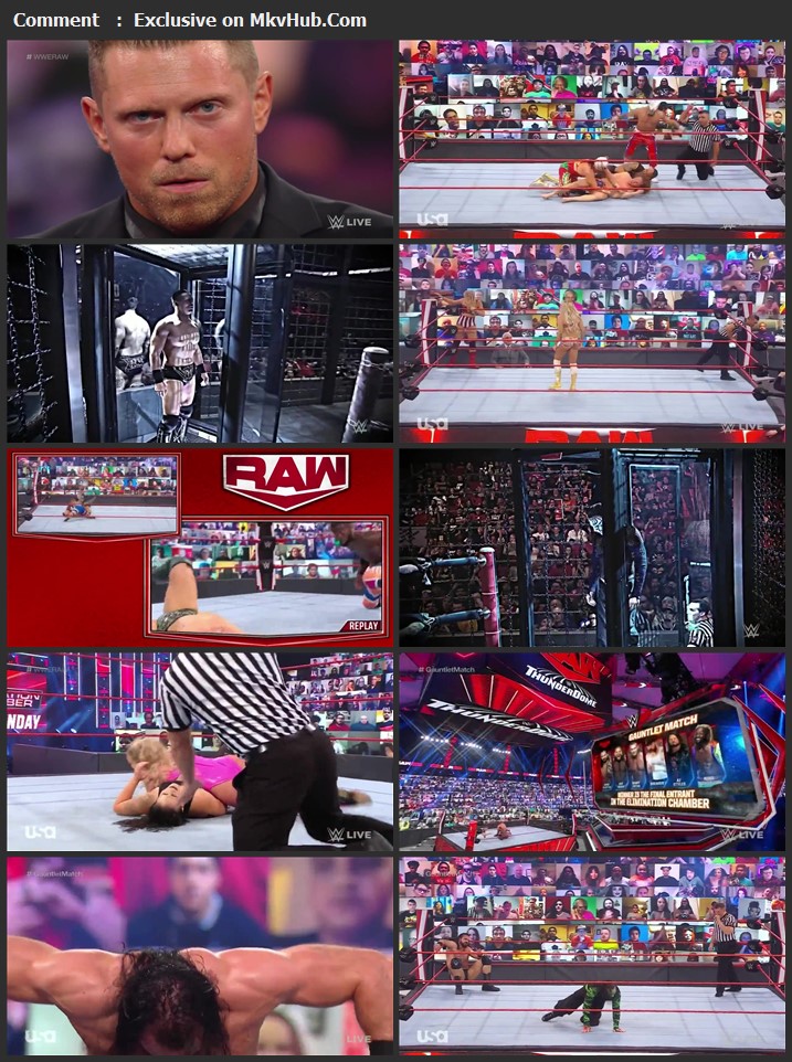 WWE Monday Night Raw 15 February 2021 720p WEBRip 1.1GB Download