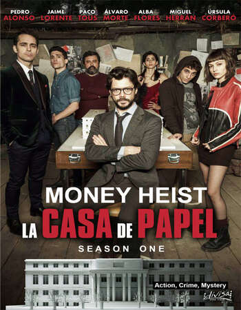 Money Heist 2017 S01 Complete Dual Audio Hindi 720p 480p WEB-DL ESubs Download