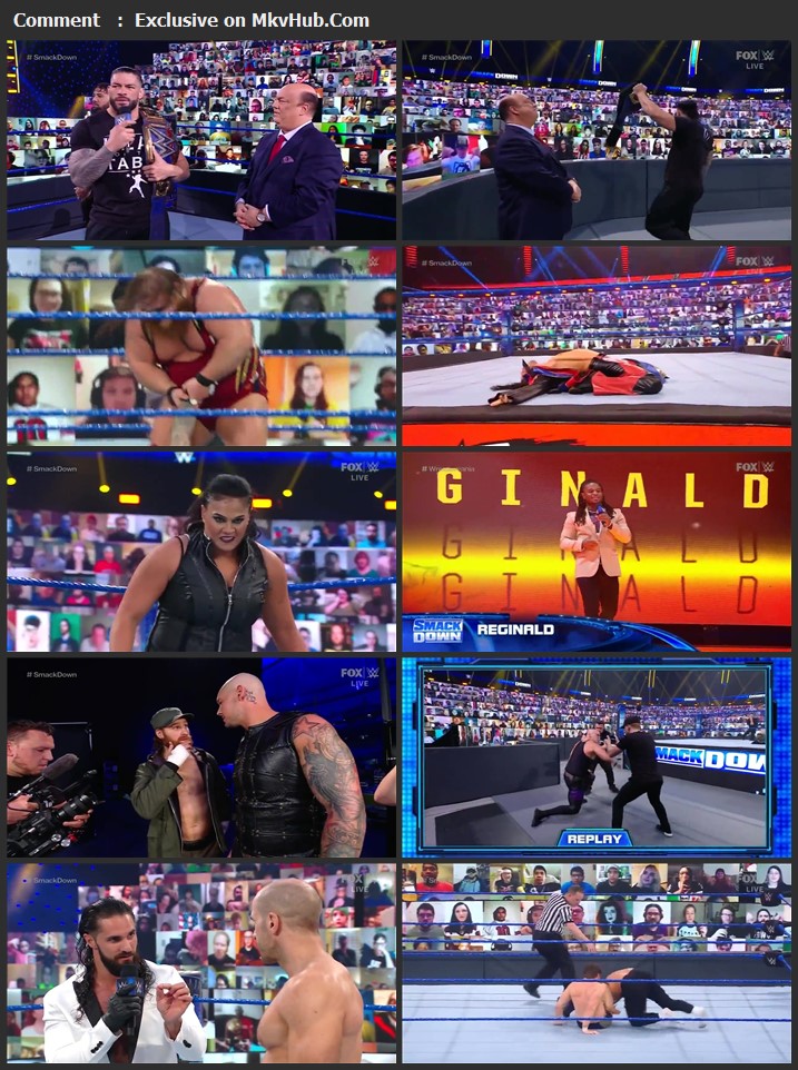 WWE Friday Night SmackDown 26th February 2021 720p WEBRip 750MB Download