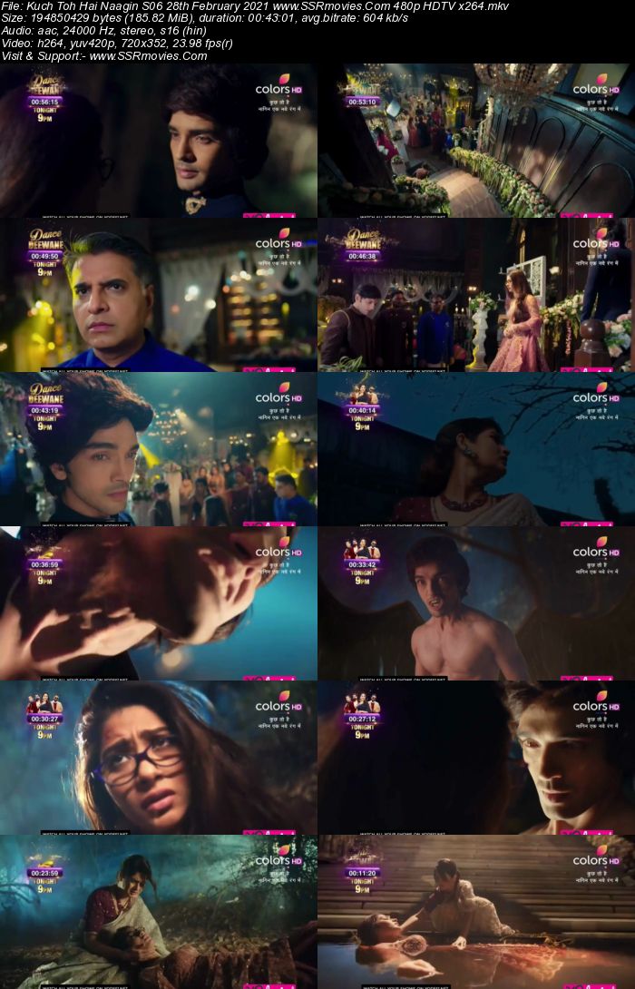 Kuch Toh Hai Naagin S06 28 February 2021 480p 720p HDTV 200MB Download