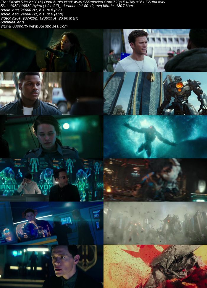 Pacific Rim: Uprising (2018) Dual Audio Hindi 720p BluRay x264 1GB Full Movie Download