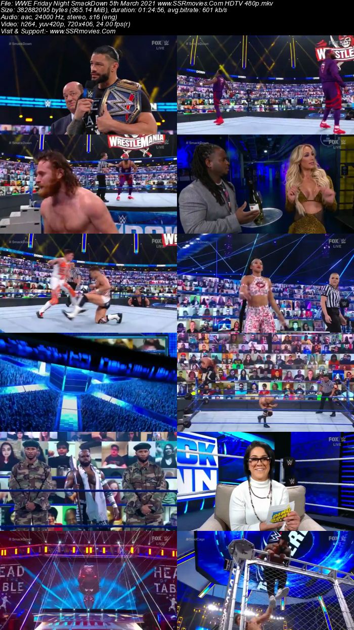 WWE Friday Night SmackDown 5th March 2021 Full Show Download