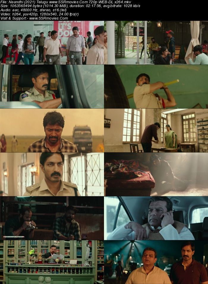 Naandhi (2021) Telugu 480p WEB-DL x264 400MB Full Movie Download