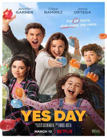 Yes Day (2021) Dual Audio Hindi 720p WEB-DL x264 850MB Full Movie Download