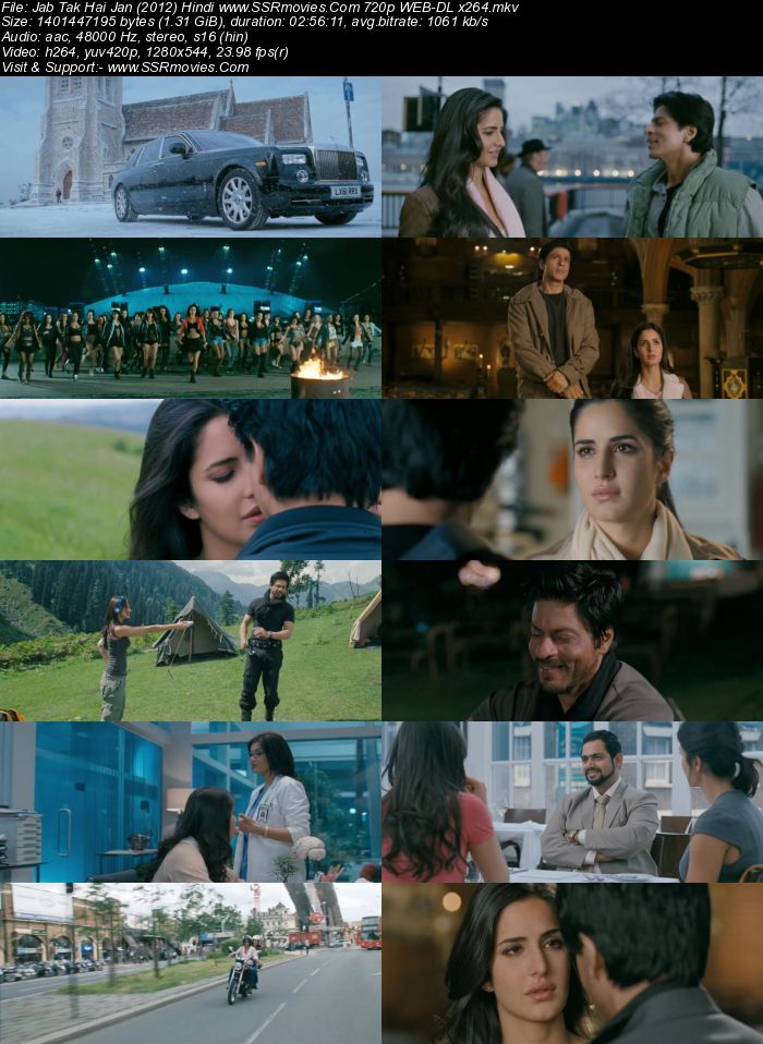 Jab Tak Hai Jaan (2012) Hindi 720p WEB-DL x264 1.3GB Full Movie Download