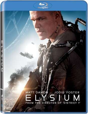 Elysium (2013) Dual Audio Hindi ORG 480p BluRay x264 350MB ESubs Full Movie Download