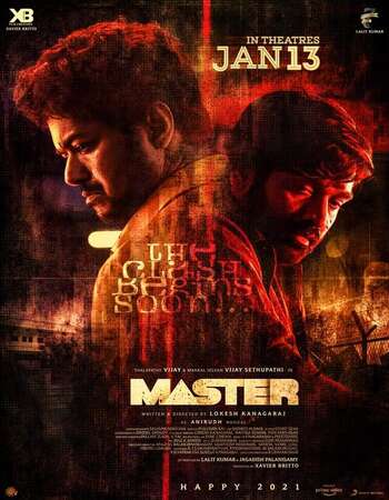 Master (2021) UNCUT Dual Audio Hindi ORG 720p HDRip 1.4GB ESubs Full Movie Download