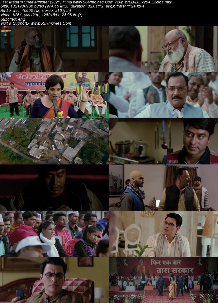 Madam Chief Minister (2021) Hindi 720p WEB-DL x264 950MB Full Movie Download