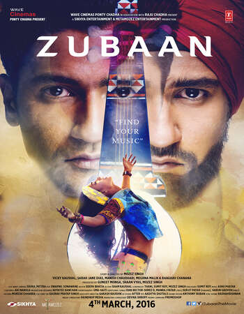 Zubaan (2015) Hindi 720p WEB-DL x264 800MB Full Movie Download