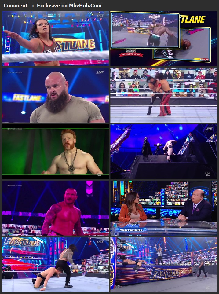 WWE Fastlane 2021 PPV 720p WEBRip x264 1.4GB Download