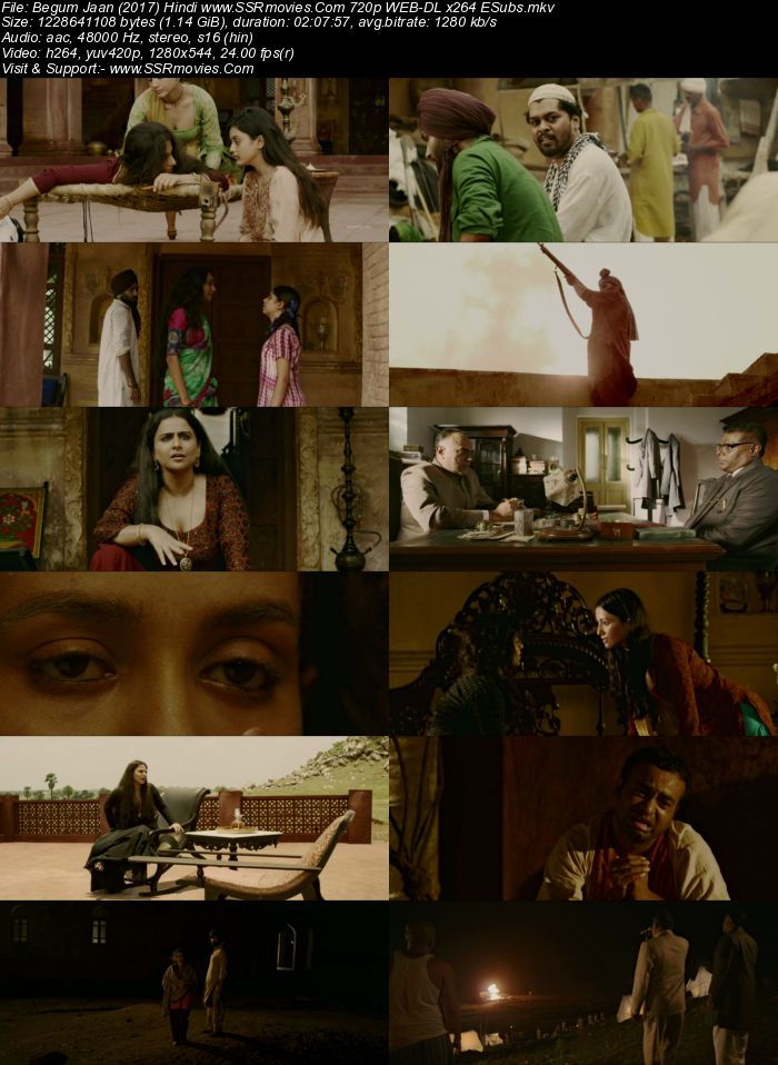 Begum Jaan (2017) Hindi 480p WEB-DL x264 400MB Full Movie Download