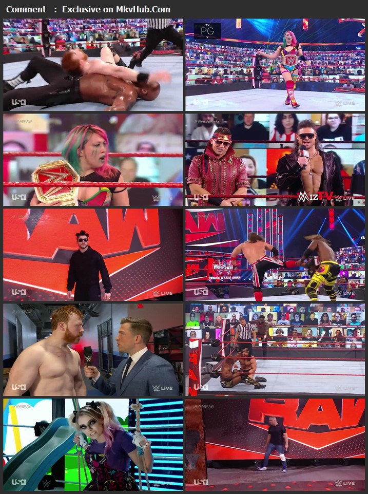 WWE Monday Night Raw 22 March 2021 720p WEBRip x264 1.1GB Download