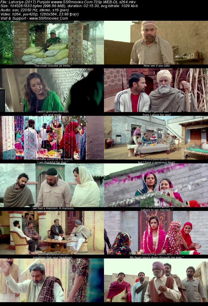 Lahoriye (2017) Punjabi 480p WEB-DL x264 400MB Full Movie Download