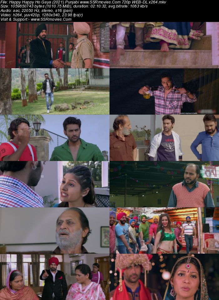 Happy Happy Ho Gaya (2021) Punjabi 720p WEB-DL x264 1GB Download