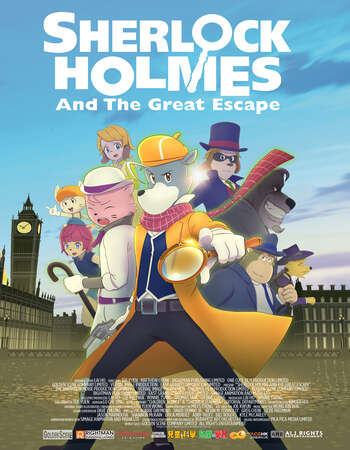 Sherlock Holmes and the Great Escape 2021 English 720p WEB-DL 750MB ESubs