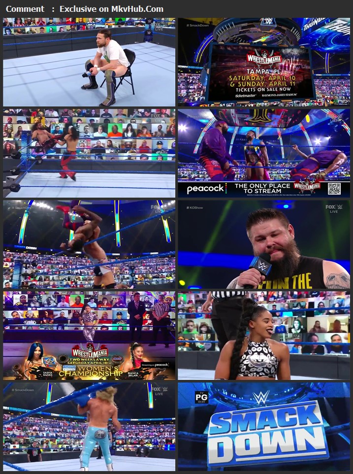WWE Friday Night SmackDown 26 March 2021 720p HDTV x264 750MB Download