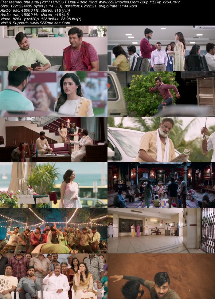 Mahanubhavudu (2017) Dual Audio Hindi 720p HDRip x264 1.1GB Full Movie Download