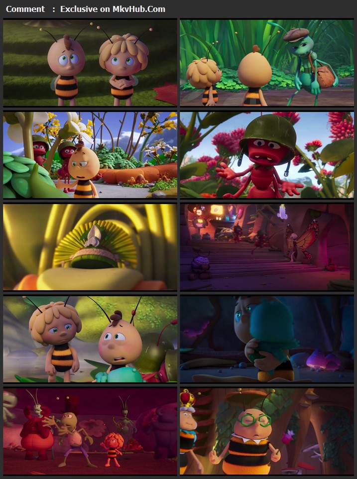 Maya the Bee 3: The Golden Orb 2021 English 720p WEB-DL 800MB Download