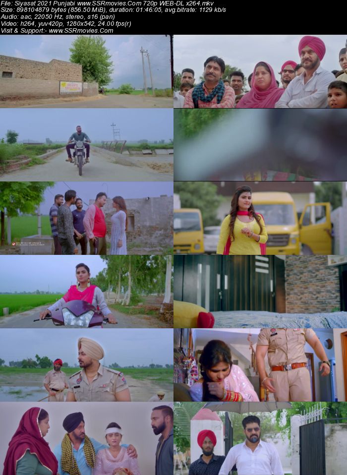 Siyasat (2021) Punjabi 720p WEB-DL x264 850MB Full Movie Download