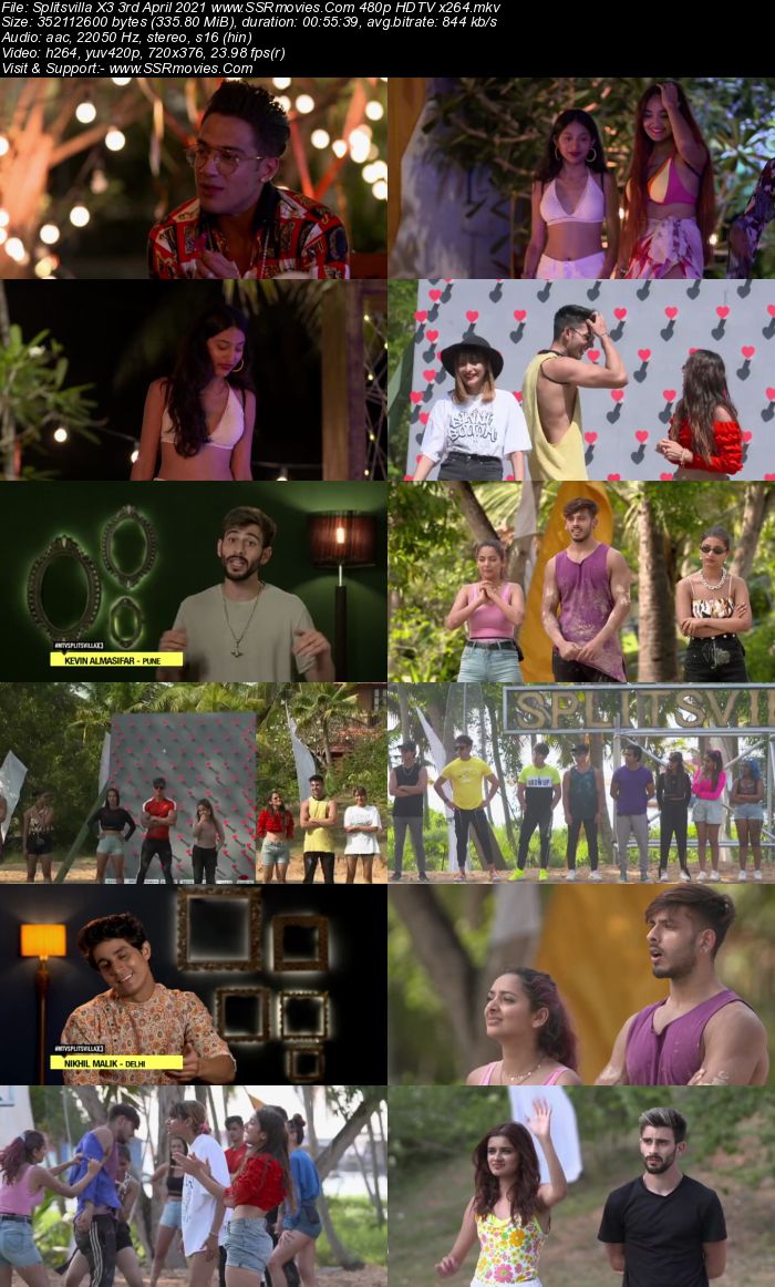 Splitsvilla X3 3rd April 2021 480p 720p WEB-DL x264 250MB Download