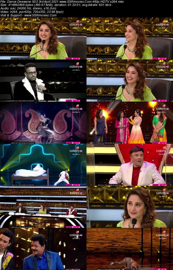 Dance Deewane S03 3rd April 2021 480p 720p HDTV x264 450MB Download