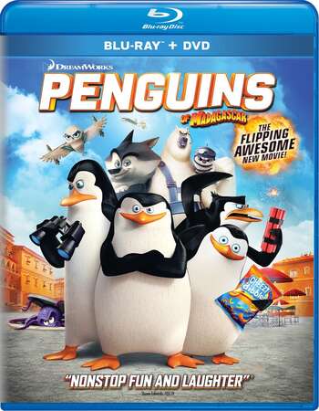 Penguins of Madagascar (2014) Dual Audio Hindi ORG 480p BluRay 300MB Full Movie Download