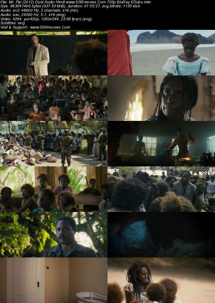 Mr. Pip (2012) Dual Audio Hindi 480p BluRay x264 350MB ESubs Full Movie Download