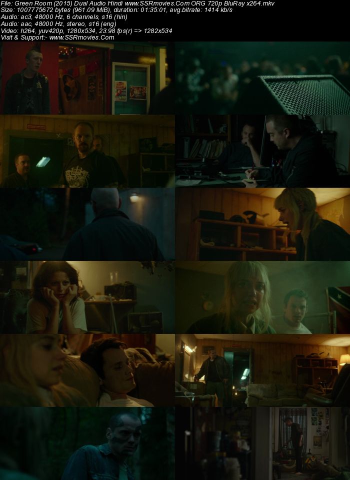 Green Room (2015) Dual Audio Hindi 720p BluRay x264 950MB Full Movie Download