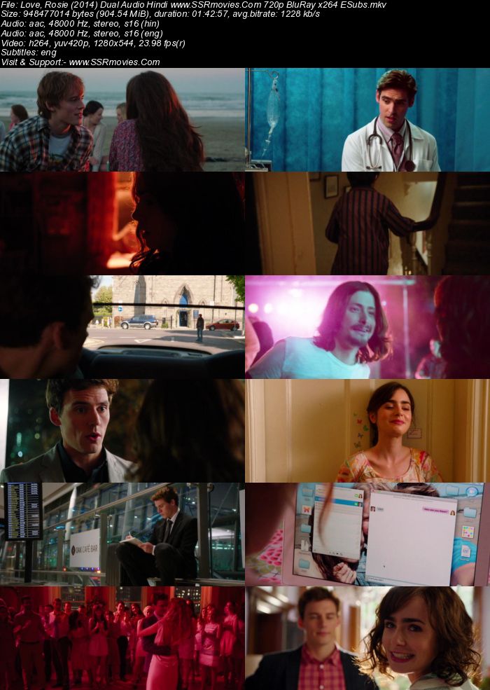 Love, Rosie (2014) Dual Audio Hindi 720p BluRay x264 900MB Full Movie Download