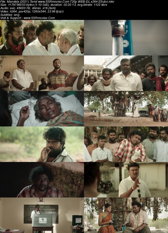 Mandela (2021) Tamil 480p WEB-DL x264 400MB ESubs Full Movie Download