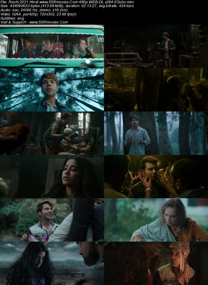 Roohi (2021) Hindi 480p WEB-DL x264 400MB Full Movie Download