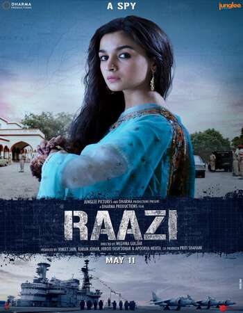 Raazi (2018) Hindi 480p WEB-DL x264 400MB Full Movie Download