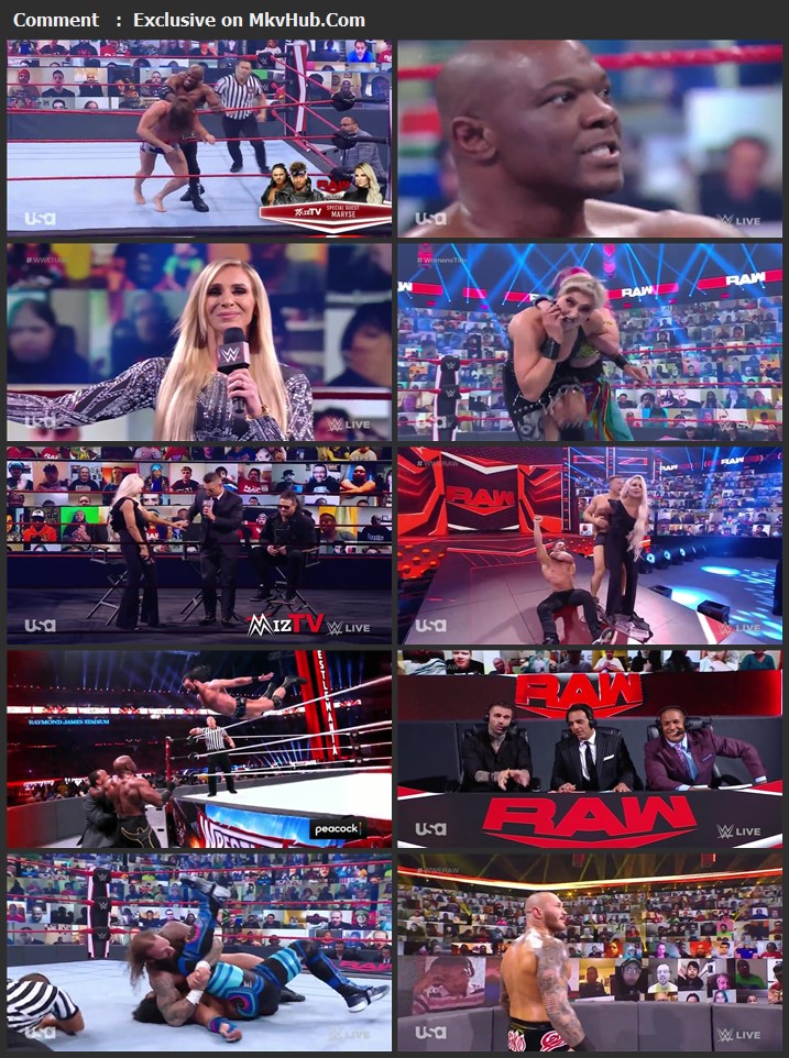 WWE Monday Night Raw 12th April 2021 720p WEBRip x264 1.1GB Download