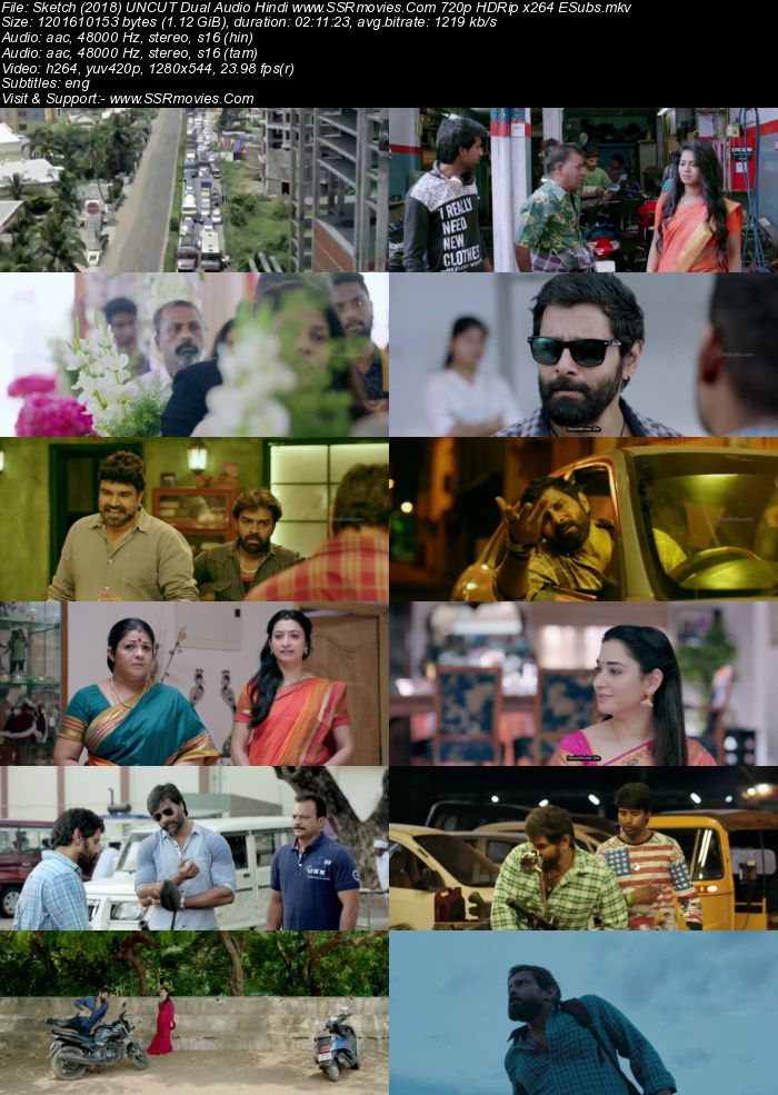 Sketch (2018) UNCUT Dual Audio Hindi 480p HDRip x264 400MB ESubs Full Movie Download