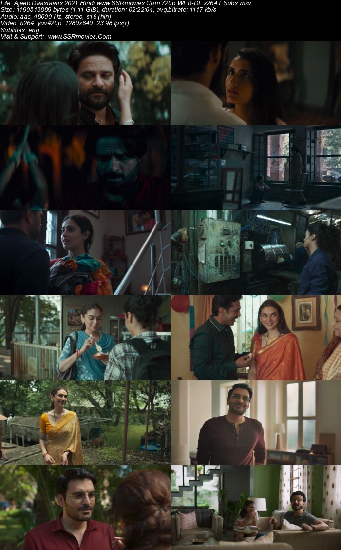 Ajeeb Daastaans (2021) Hindi 480p WEB-DL x264 400MB ESubs Full Movie Download