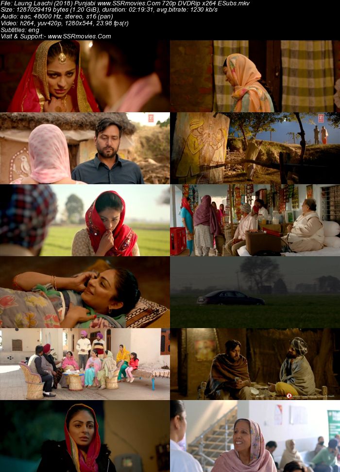 Laung Laachi (2018) Punjabi 480p DVDRip x264 400MB ESubs Full Movie Download