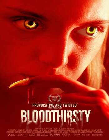 Bloodthirsty 2020 English 720p WEB-DL 800MB Download